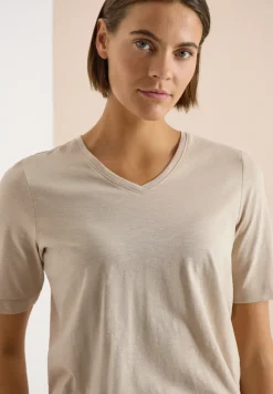T-shirt basique à col V