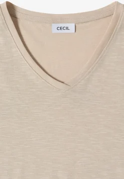 T-shirt basique à col V