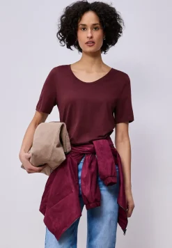 T-shirt basique à col V