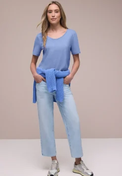 T-shirt basique à col V