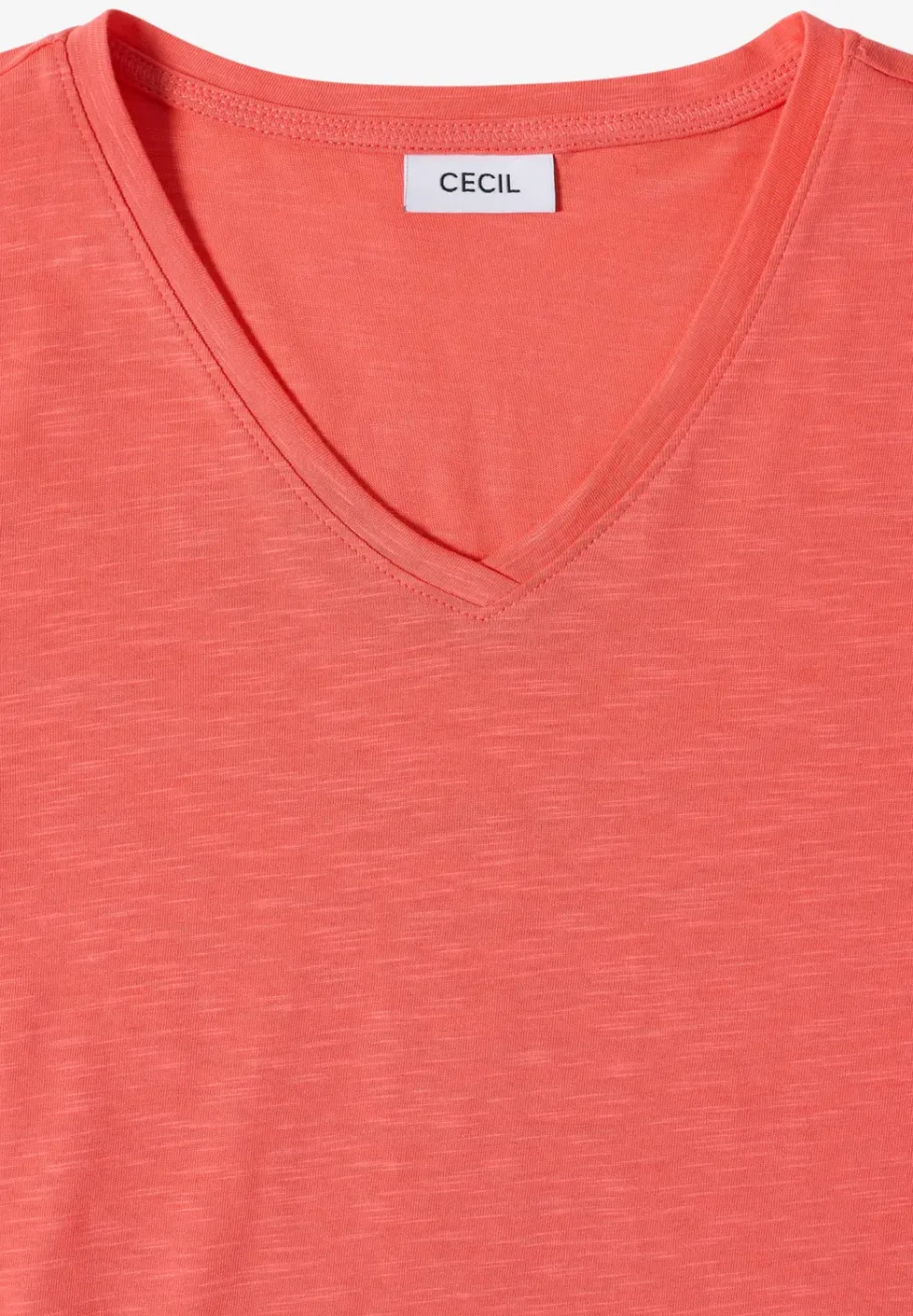 T-shirt basique à col V