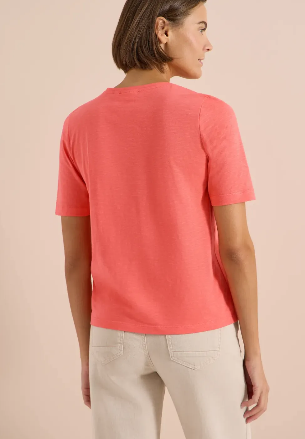 T-shirt basique à col V