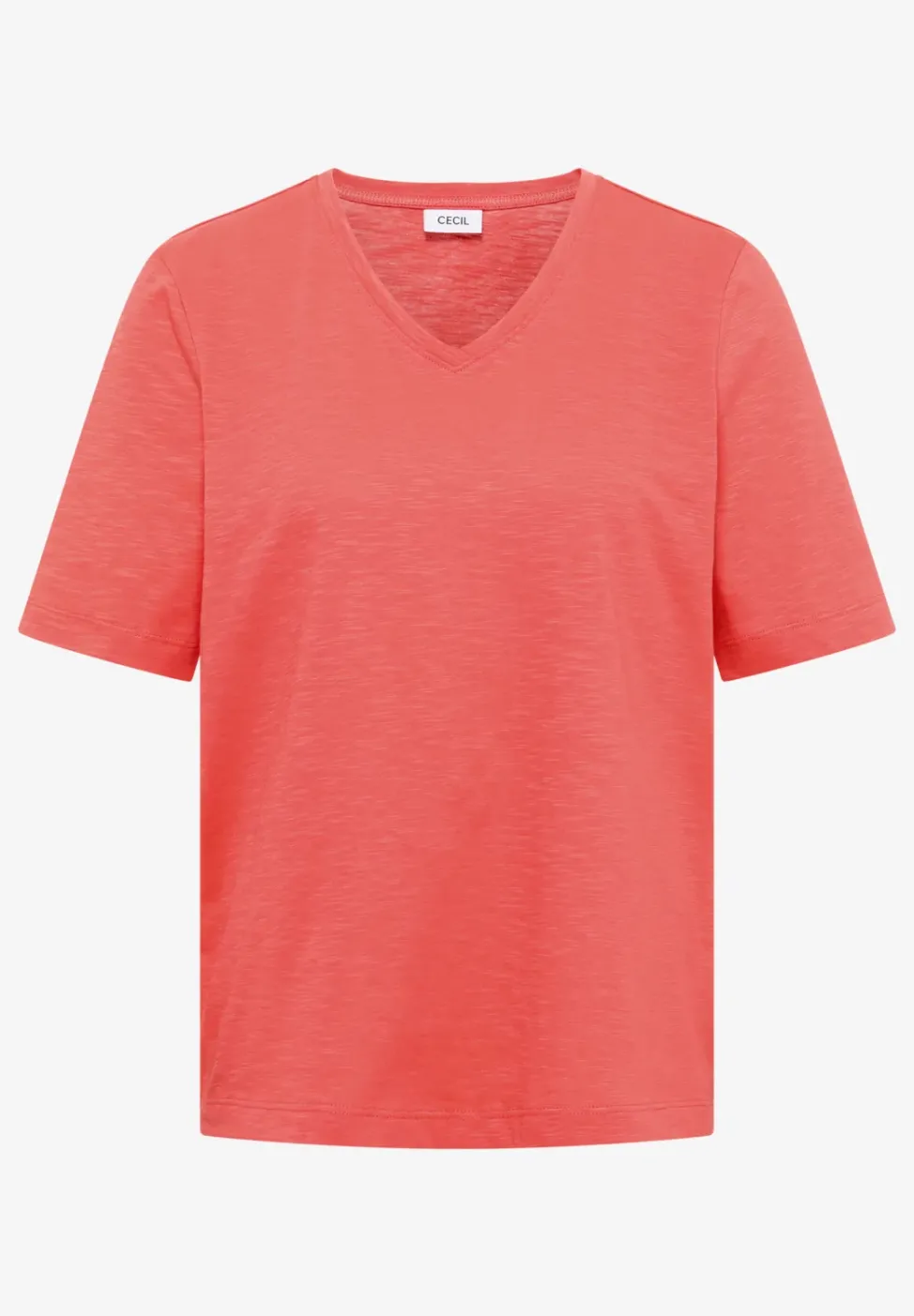 T-shirt basique à col V