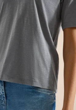 T-shirt basique à col V