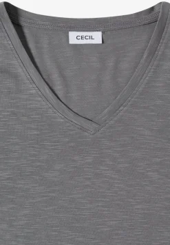 T-shirt basique à col V