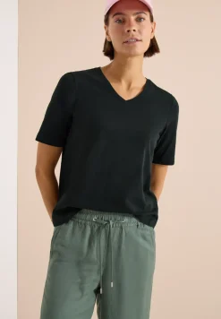 T-shirt basique à col V