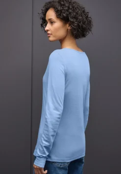 T-shirt basique à manches longues