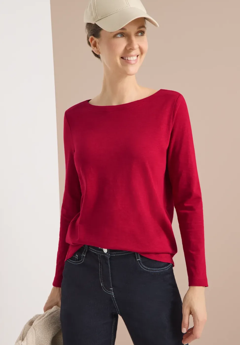 T-shirt basique à manches longues