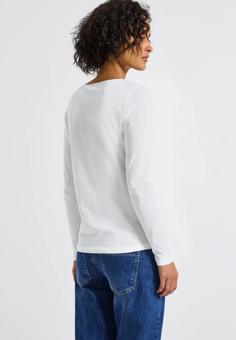T-shirt basique à manches longues