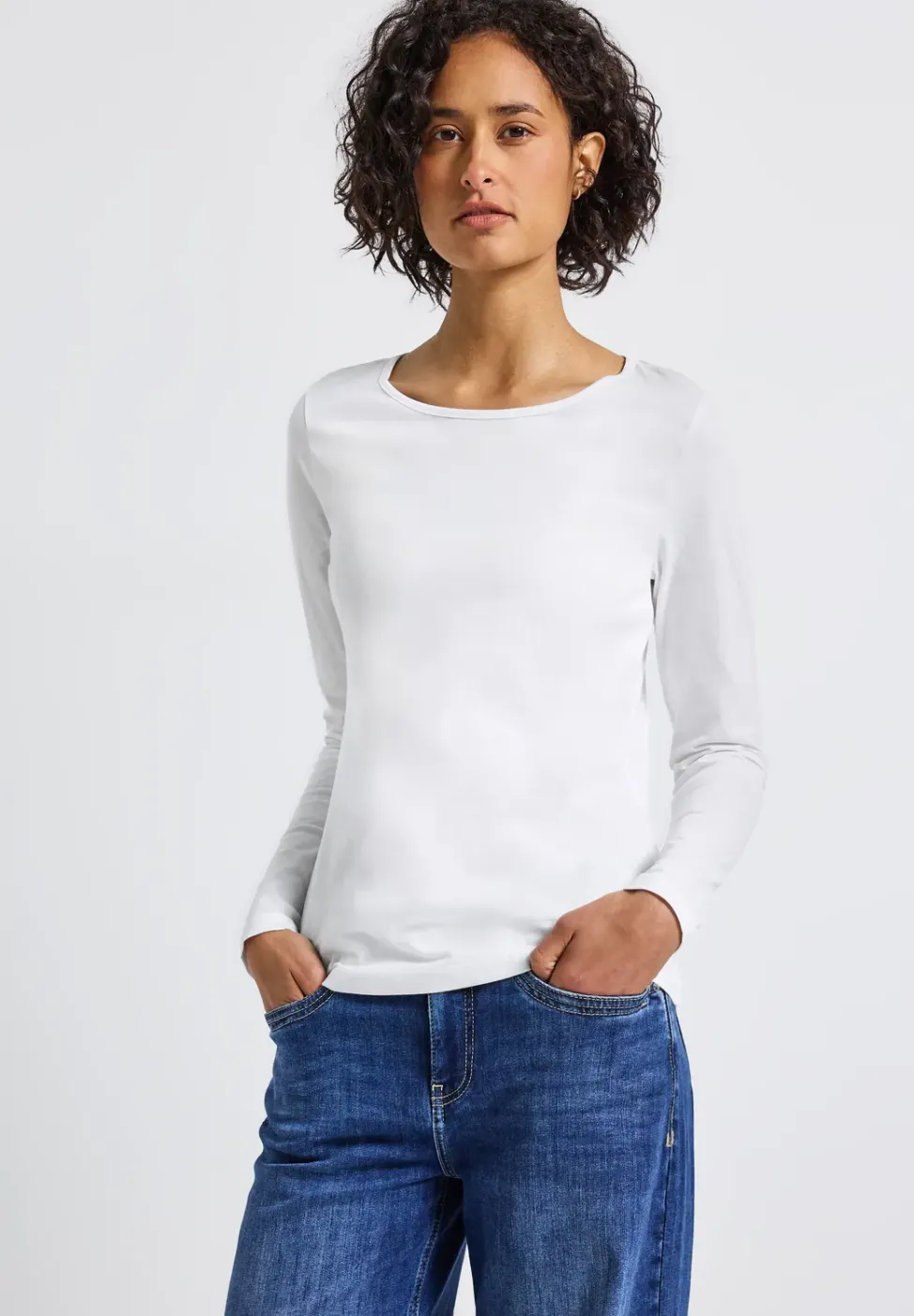 T-shirt basique à manches longues