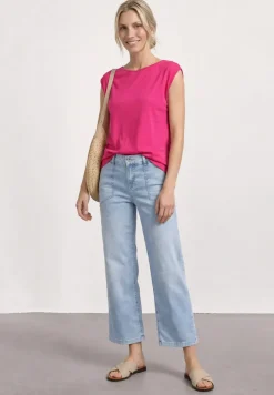 T-shirt basique avec col bateau