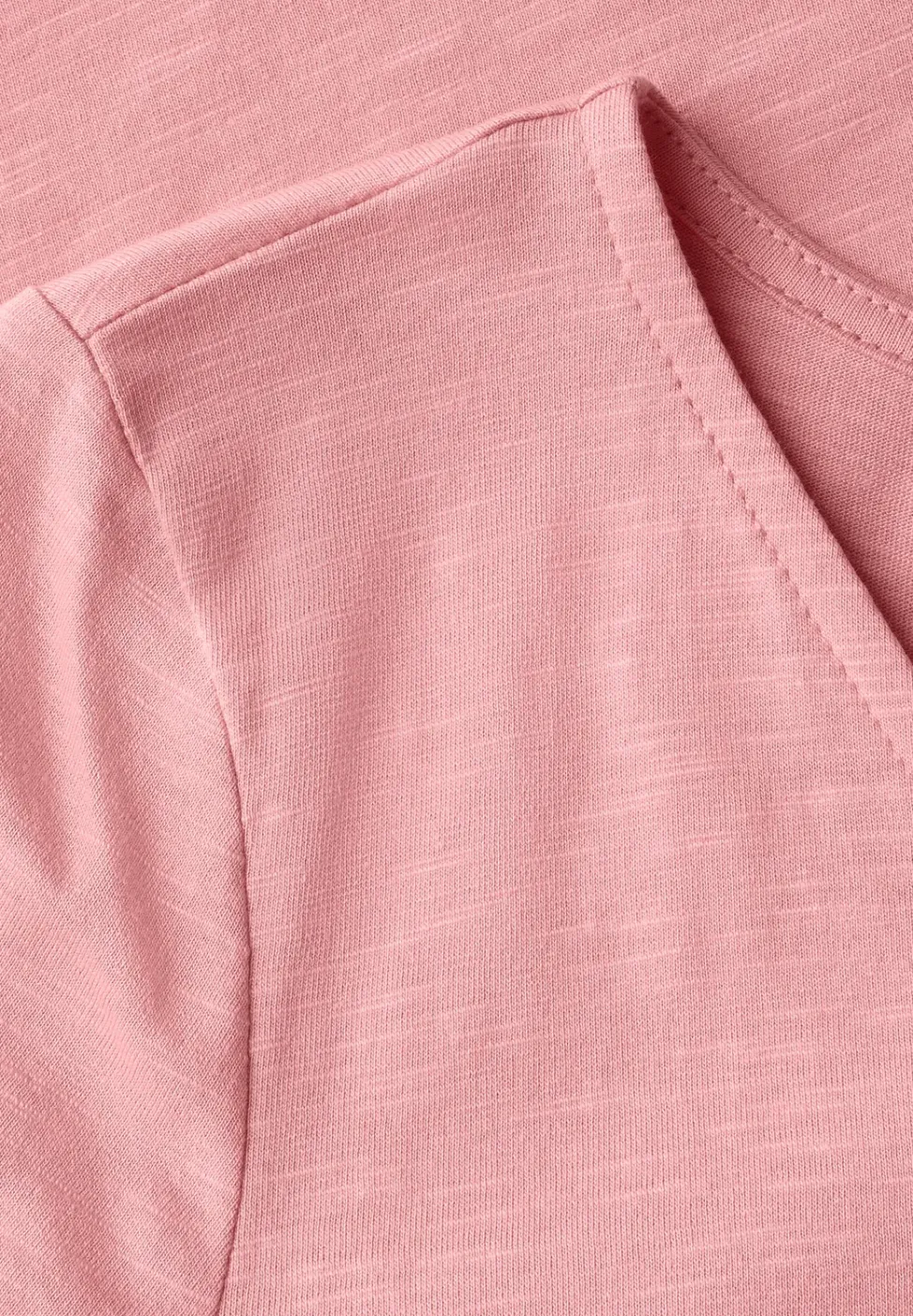 T-shirt basique en couleur unie
