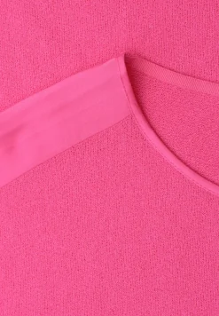 T-shirt col bateau avec détail décoratif aux épaules