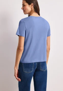 T-shirt col rond avec détail cœur