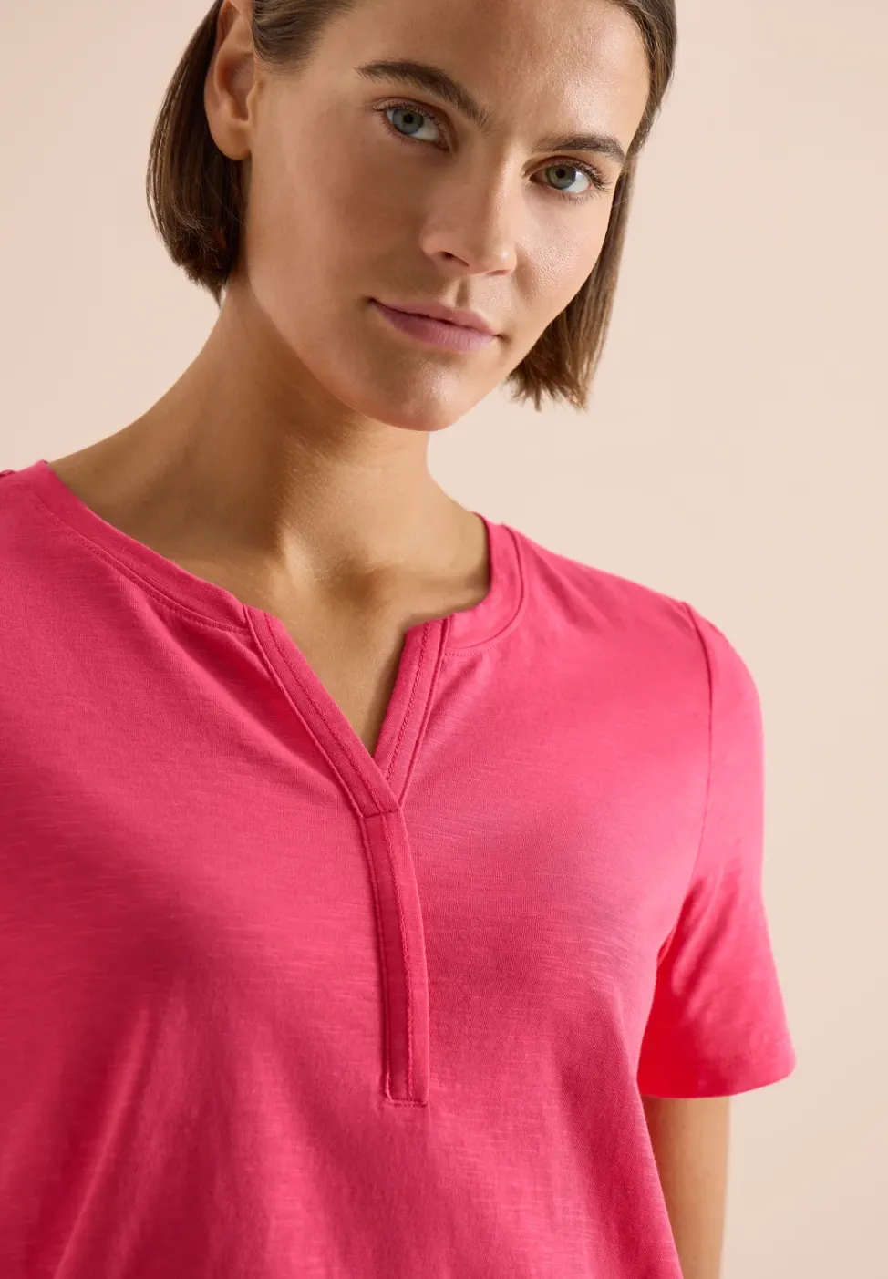 T-shirt de base au look tunique