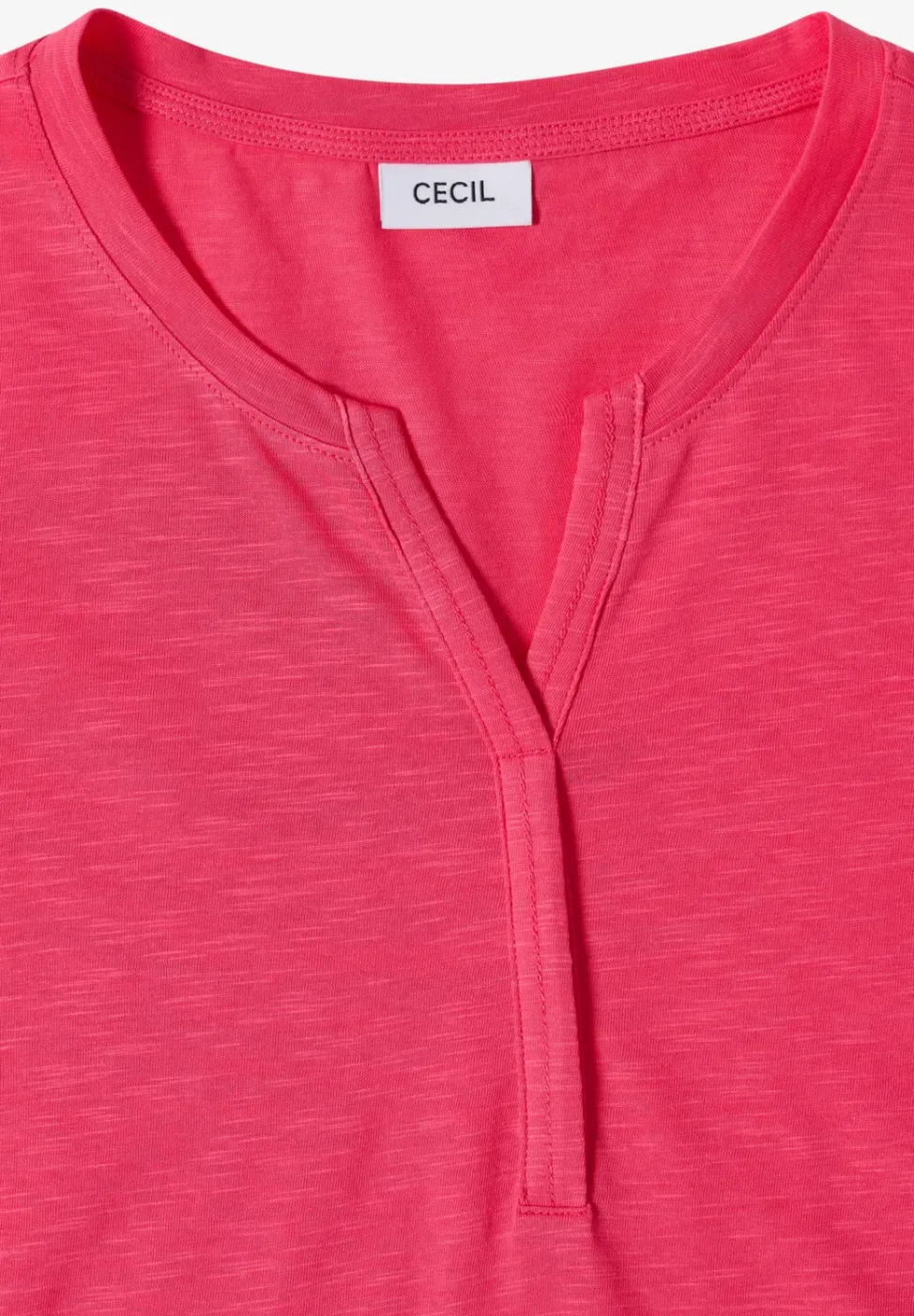 T-shirt de base au look tunique