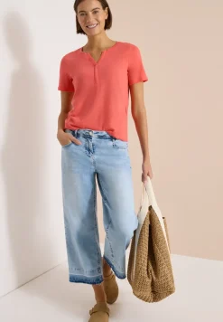 T-shirt de base au look tunique