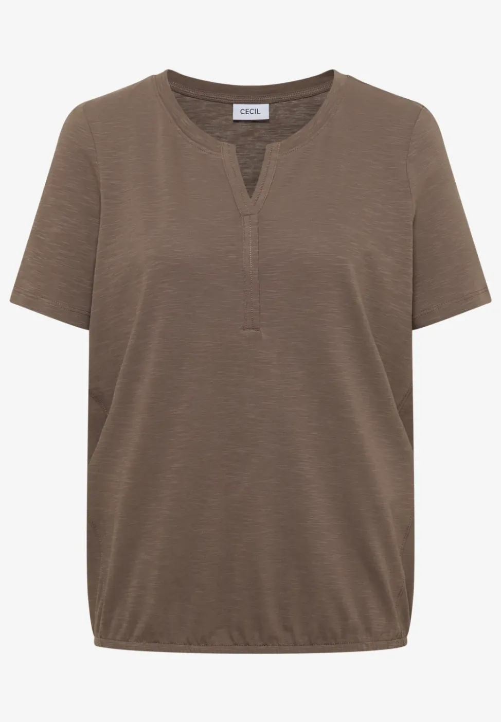 T-shirt de base au look tunique