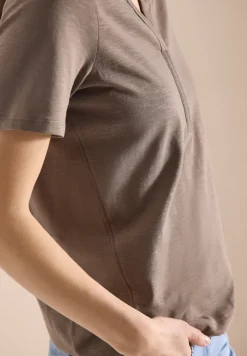 T-shirt de base au look tunique