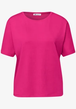 T-shirt de base avec dropped shoulders