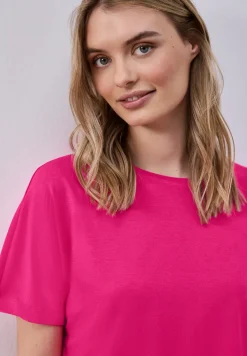 T-shirt de base avec dropped shoulders