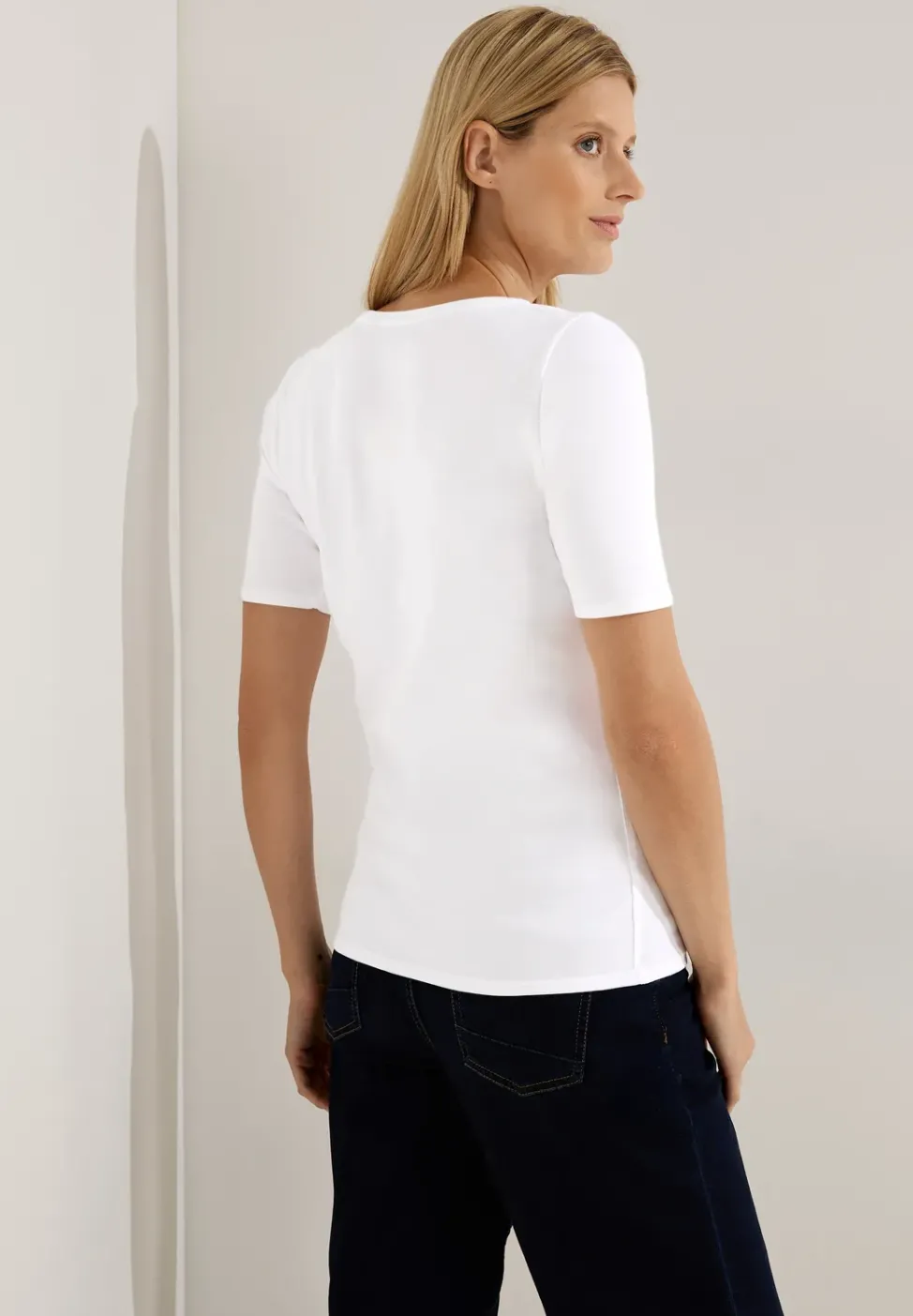 T-shirt de couleur unie