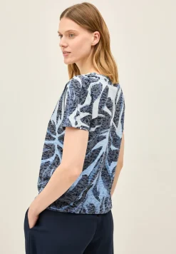 T-shirt dévoré avec motif
