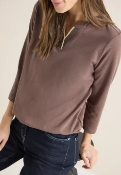 T-shirt en couleur unie