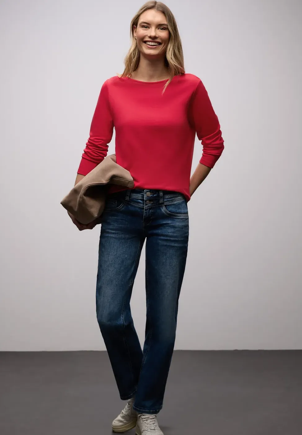 T-shirt en couleur unie