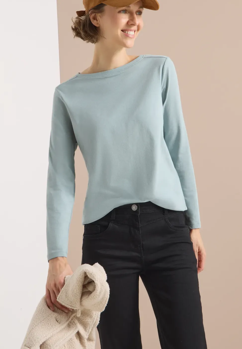 T-shirt en couleur unie