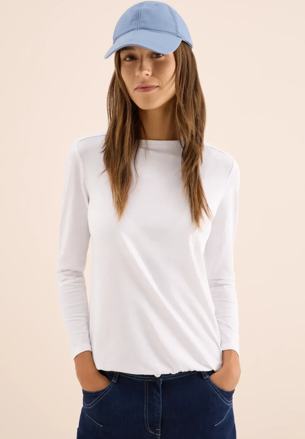 T-shirt en couleur unie