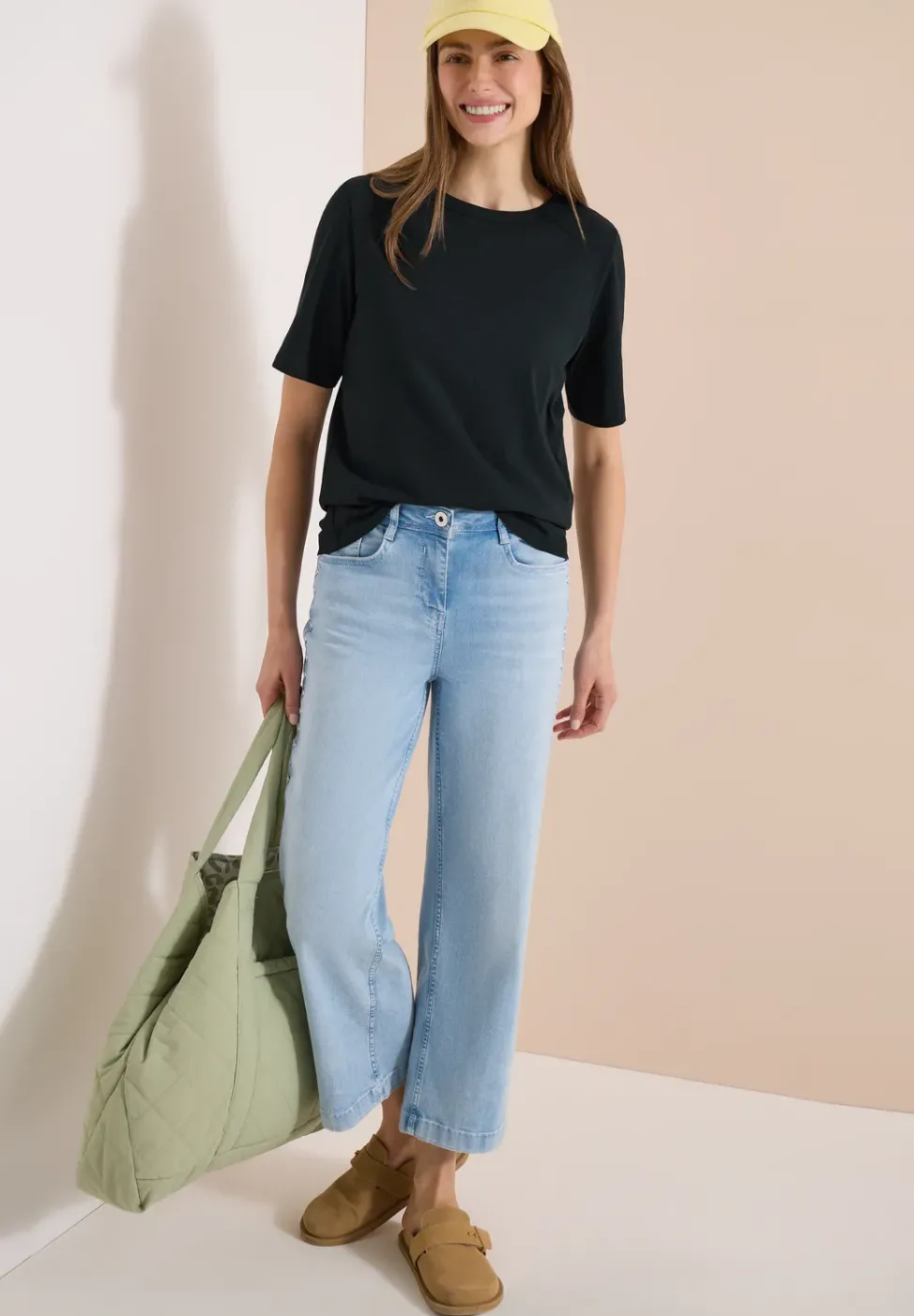 T-shirt en couleur unie