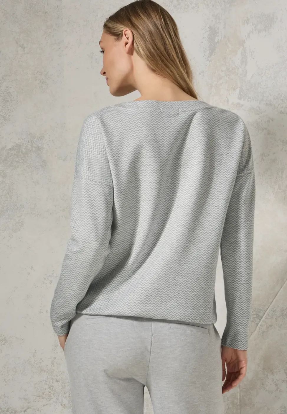 T-shirt en jacquard
