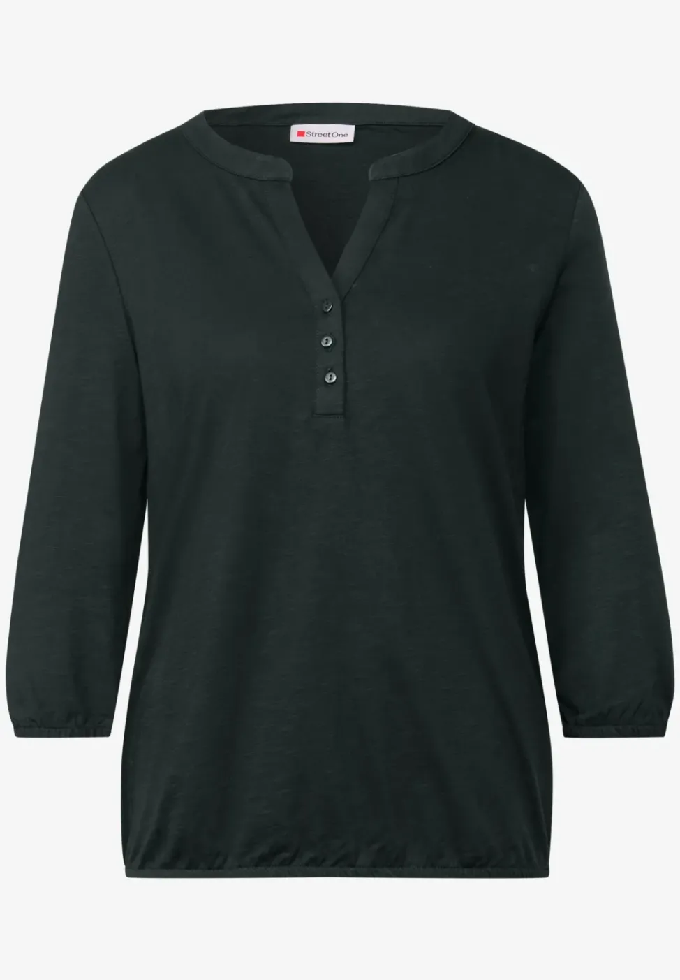 T-shirt en jersey Split Neck