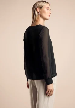 T-shirt en mousseline de soie