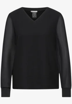 T-shirt en mousseline de soie