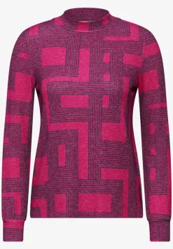 T-shirt imprimé à manches longues