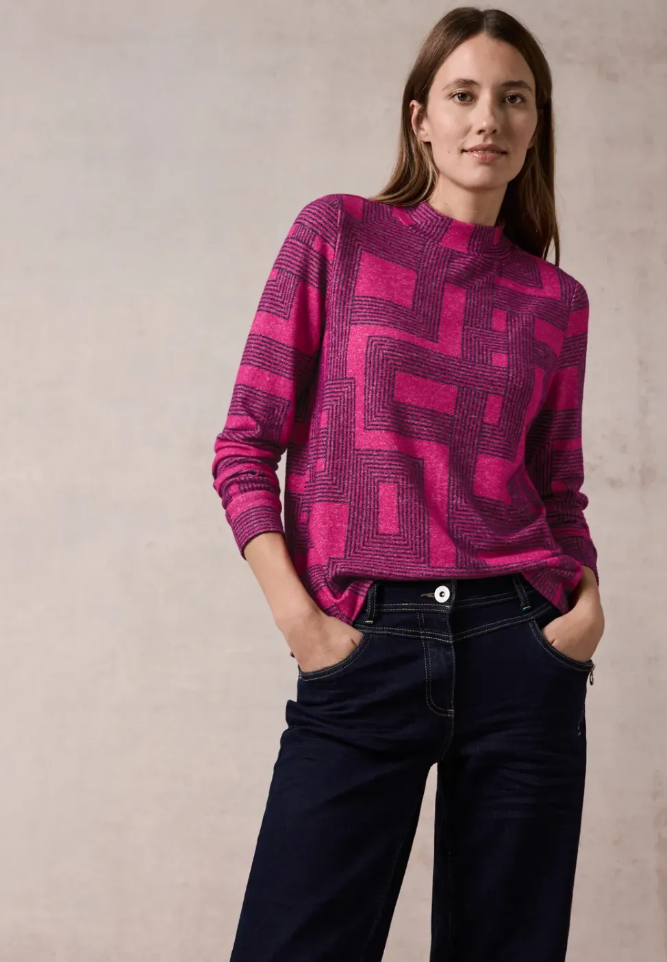 T-shirt imprimé à manches longues