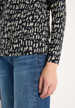 T-shirt imprimé au look tunique