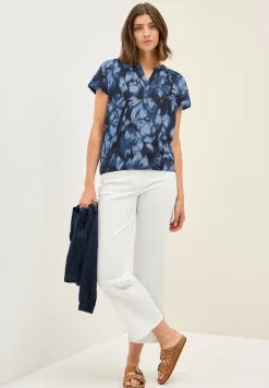 T-shirt imprimé au look tunique