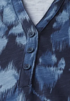 T-shirt imprimé au look tunique