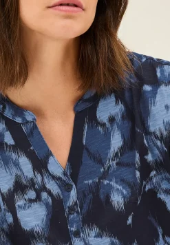 T-shirt imprimé au look tunique