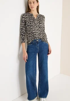 T-shirt imprimé au look tunique