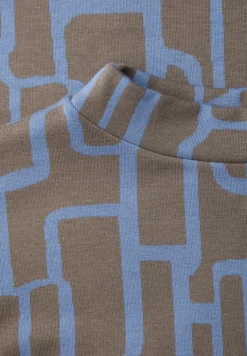 T-shirt imprimé avec cordon de serrage