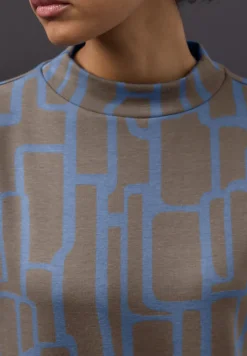 T-shirt imprimé avec cordon de serrage