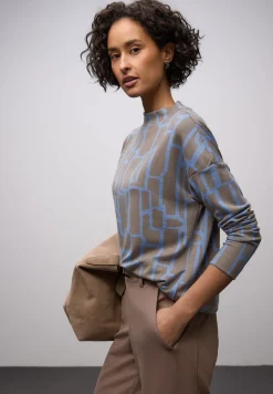 T-shirt imprimé avec cordon de serrage