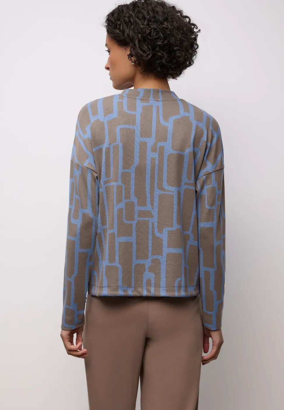 T-shirt imprimé avec cordon de serrage