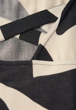 T-shirt imprimé avec détail de ruban