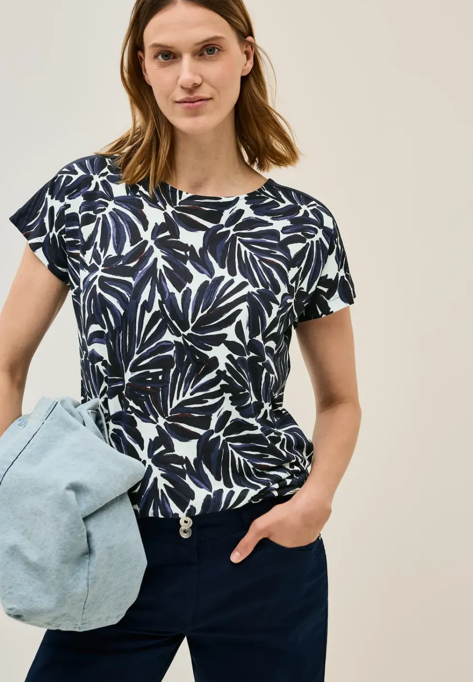 T-shirt imprimé avec détails