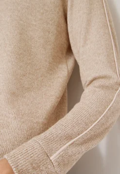 T-shirt mélangé avec bande